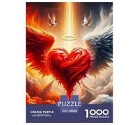 Love Flowers Challenging 1000 Piece Puzzle for Adults - Difficult Brain Teaser Game 38x26cm/1000pcs