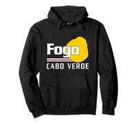 Love Fogo Cabo Verde con bandera de Cabo Verde Mapa Sudadera con Capucha
