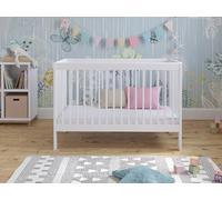 Love For Sleep Luca Cuna Convertible en Cama 120x60cm con Barrera De Seguridad Pino Juego Completo - Baby Bed