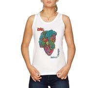 Love - Forever Changes + Logo De Tirantes Camiseta Mujer Blanco