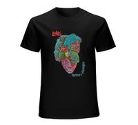 Love Forever Changes + Logo Men's T-Shirt Unisex Black Cotton Hip Hop Print tee Shirts 3XL