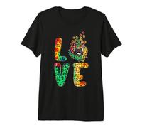 Love French Bulldog Dog Sunflower Tie Dye Funny Puppy Lover Camiseta Premium
