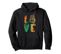 Love French Bulldog Dog Sunflower Tie Dye Funny Puppy Lover Sudadera con Capucha