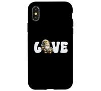 Love Gardening Gnome Graphic For Gardener Cute Daisy Flower Carcasa para iPhone X/XS