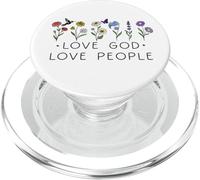 Love God and Love People Sign,Love The People God Gave You PopSockets PopGrip para MagSafe