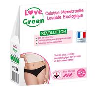 Love & Green Braguita Menstrual Lavable Ecológica Talla 46 Flujo Normal