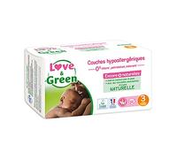 Love & Green Pañales Hipoalergénicos T3 4-9kg 52 pañales