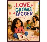 LOVE GROWS BIGGER, What about me ? Wondered Gia...: Bedtime story book about Big Feelings, Jealousy, Siblings and Family Love (Gia and Rio Series)