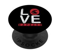 Love Hapkido Artes Marciales Corea Entrenamiento PopSockets PopGrip Adhesivo