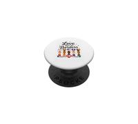 Love Has No Borders Igualdad Inclusión Gráfico Inspirador PopSockets PopGrip Adhesivo