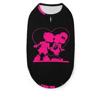Love Heart Boy Kiss Girl Pets Shirt Chaleco Lindo Perro Tank Top Suave Sin Mangas Camiseta para Cachorro Kitty Gatos 2XL