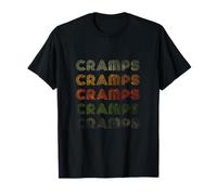 Love Heart Cramps Tee Grunge Estilo Vintage Negro Calambres Camiseta