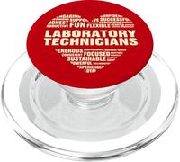 Love Heart Datos Técnicos de laboratorio Lover Lab Tech Life PopSockets PopGrip para MagSafe