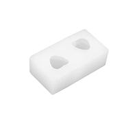 Love Heart Macaron Silicona Flexible Grado Alimentario Arcilla Resina Cerámica Caramelo Fondant Chocolate Jabón Pastel Moldes para Hornear Decoración de Pastelería Formas para Alimentos Epoxi