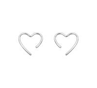 Love Heart Pendientes Super Pequeños Pendientes para Estudiantes Lindos Compactos Simple para Pendientes de Mujer de Cobre Minimalista Durabilidad