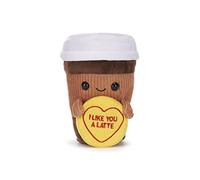 Posh Paws 37642 Swizzels Love Hearts - Taza de café con leche (18 cm), diseño de corazones