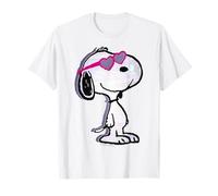 Love Hearts Snoopy Joe Cool Valentine Fun Glitch Retro Camiseta