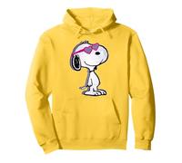 Love Hearts Snoopy Joe Cool Valentine Fun Glitch Retro Sudadera con Capucha