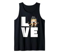 Love Hockey Graphic For Women Winter GNOME Ice Hockey Girl Camiseta sin Mangas