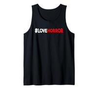 Love Horror - Divertido Fan de la película de Terror Camiseta sin Mangas
