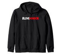 Love Horror - Divertido Fan de la película de Terror Sudadera con Capucha