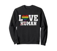 Love Human Funny Pride LGBTQ Orgullo Orgulloso Aliado Arco Iris Queer LGBT Sudadera