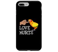 Love Hurts Sun Conure For Sun Conure Parrot Birds Lovers Carcasa para iPhone 7 Plus/8 Plus