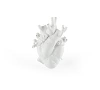 Seletti Love In Bloom Florero corazón Blanco