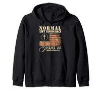 Love In Faith Normal ISN’t Coming Back Christian Sudadera con Capucha