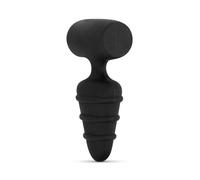 Plug de Amor - mini vibrador anal (negro)