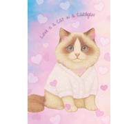 Love is a Cat in a Cardigan: Dot Journal and Notebook