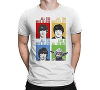 Love is All You Need T Shirt Wars Funny Cotton tee Men T-Shirt 100% Cotton Sleeve Shirt White
