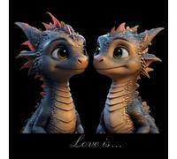 Love is... | Dragon Edition: A Romantic Photo Album for Couples to Capture Memories, Special Moments, and Forever Love ("Love is..." Collection)