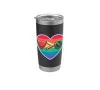 Love is Greater than Hate Vaso térmico de acero inoxidable de doble pared