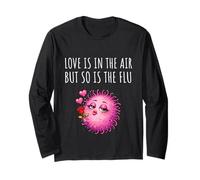 Love Is In The Air But So Is The Flu Happy Funny Anti Love Manga Larga