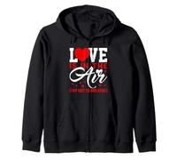 Love Is In The Air T Shirts Anti Valentines Shirt Love Sudadera con Capucha