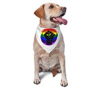 Love is Love Black Lives Matter Spring Dog Bandanas Boy Bulk Puppy Pañuelo Ajustable Triángulo Suave Baberos Accesorios para Perros Pequeños Medianos Grandes Gatos Blanco