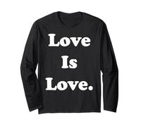 Love Is Love Equality Diversity Acceptance Manga Larga