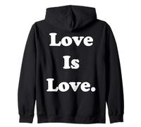 Love Is Love Equality Diversity Acceptance Sudadera con Capucha