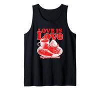 Love Is Love Together Forever (Declaración de Amor y gráfico) Camiseta sin Mangas