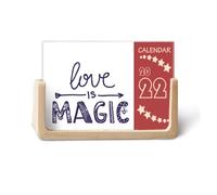 Love Is Magic - Calendario de escritorio para 2022 (12 meses)