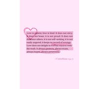 Love Is Patient Journal: A Christian Prayer and Gratitude Notebook for Devotions and Daily Reflection (6x9 Lined)