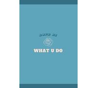 Love is what U do: Optimistic Gift Notebook Journal | size 6x9 inch | baby blue mat cover | 110 lined white pages (Line 110)