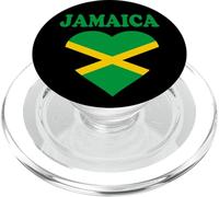 Love Jamaica Heart West Indian Day Parade PopSockets PopGrip para MagSafe