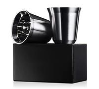 Love-KANKEI Tazas de Café Espresso, Tazas de Acero Inoxidable de Doble Pared Aisladas 150 ml/5 oz Juego de 2