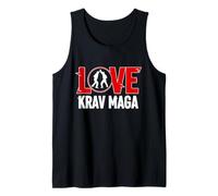 Love Krav Maga Autodefensa Artes Marciales Israelí MMA Camiseta sin Mangas