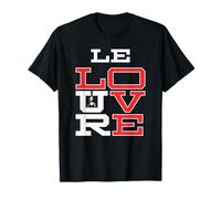 Love Le Louvre Art Museum París Francia Camiseta