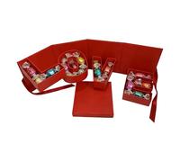 LOVE Letter Flower Box - Empty Chocolate Container | Valentines Floral Gift Boxes for Birthday Proposal Confession Graduation Wedding Party Family Gathering Boyfriends Girlfriends