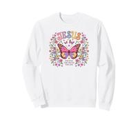 Love Like Jesus Floral Christian Faith Sudadera