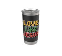 Love Like Jesus Vaso térmico de acero inoxidable de doble pared